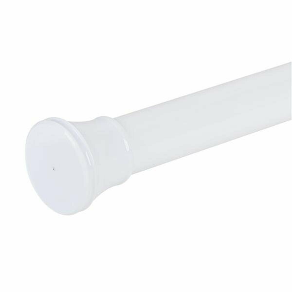 Utopia Alley 40 inch Aluminum Tension Rod with PVC End Cap  Chrome T42SS